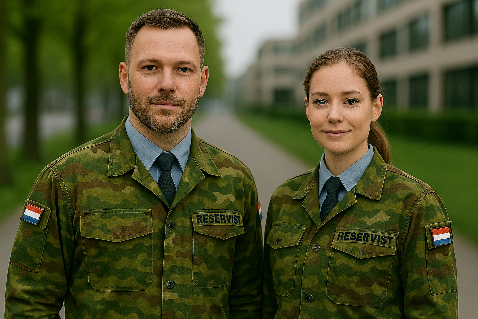 Werknemer Met Rol Als Reservist